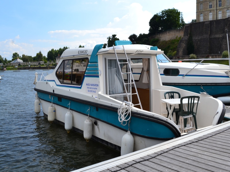 bateau journée sablé sur sarthe