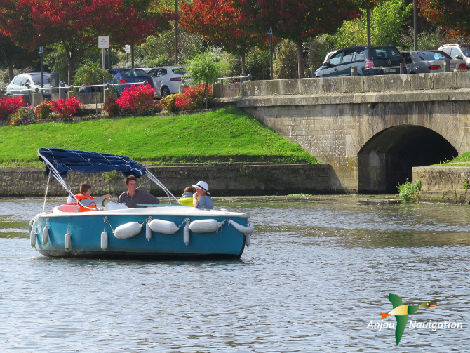 bateau électrique sans permis journée sarthe