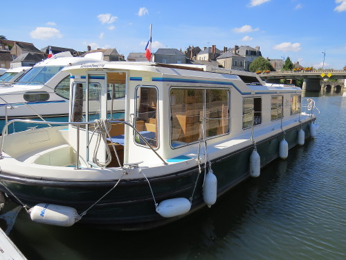 Travaux sur le bateau / pénichette Eau Claire 1130