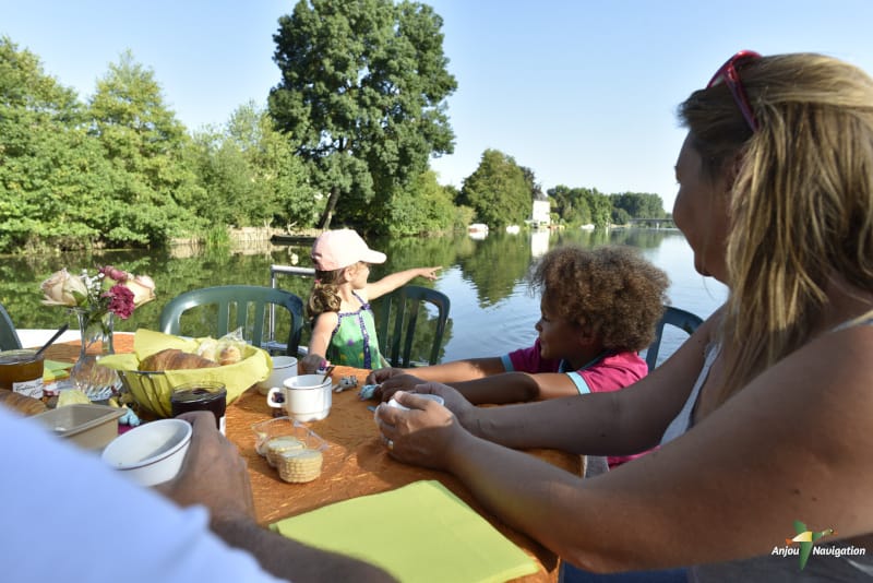 Week end autour de Paris : petit déjeuner le long de la rivière