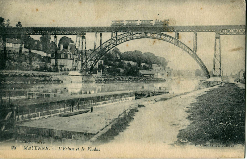 Histoire rivières de l'ouest : Viaduc Mayenne
